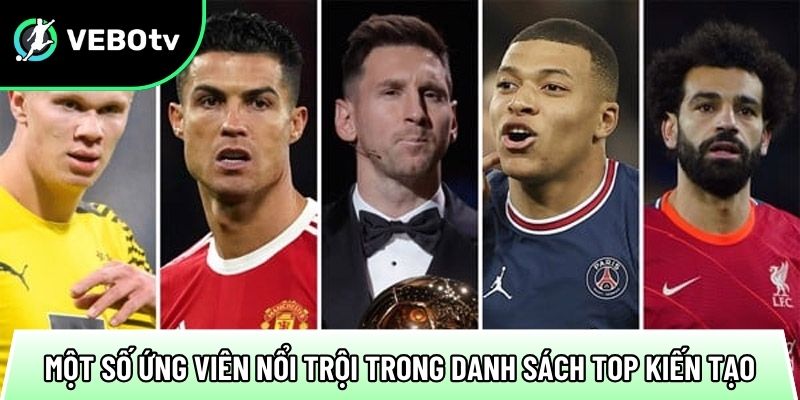 mot so ung vien noi troi trong danh sach top kien tao